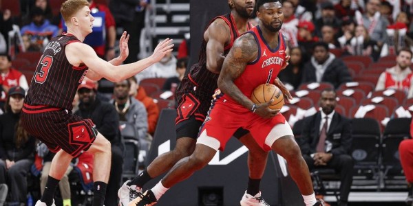 锡安复出18+6墨菲20+10 鹈鹕胜公牛